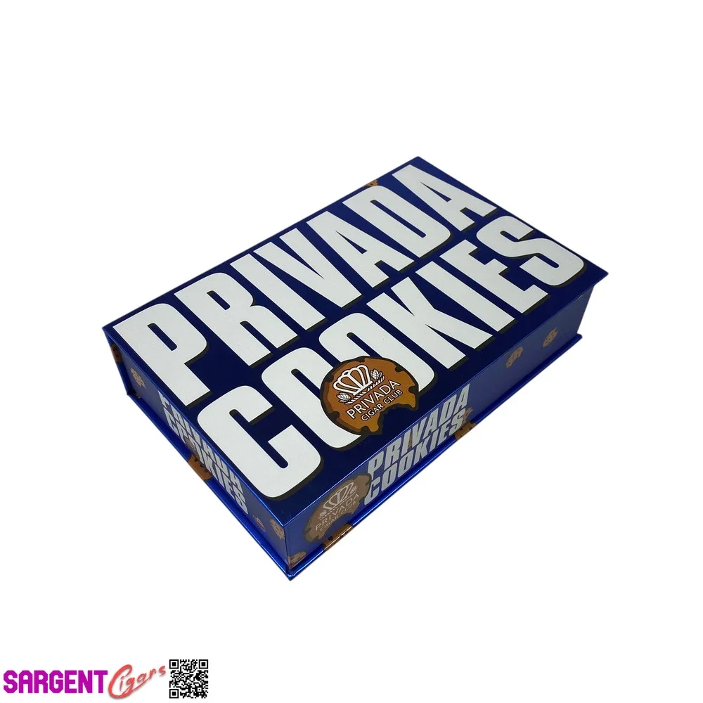 LCA Privada Cookies Empty Cigar Box 8.5x5.5x2